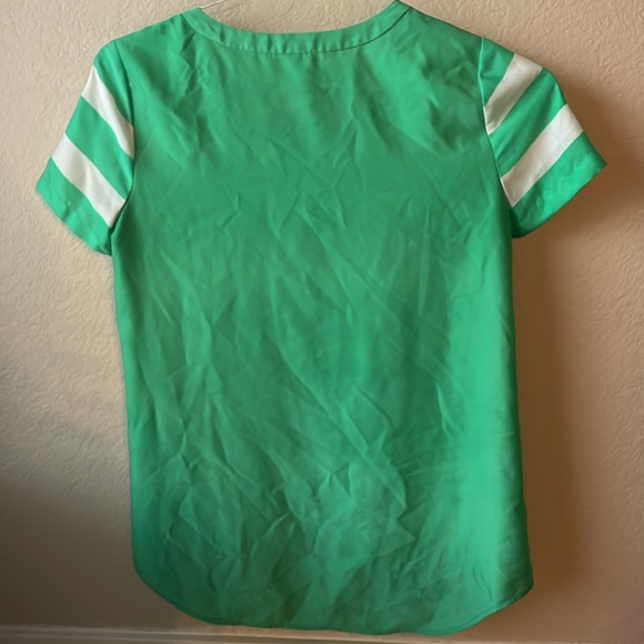 J Crew short sleeve blouse - Picture 4 of 5